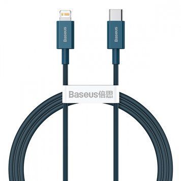 Кабель Baseus Superior Series Fast Charging Type-C to Lightning PD 20W (1m) Blue - ash-mobile.com.ua - фото 1