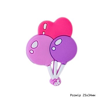 Jibbitz для Crocsі Case Balloons - ash-mobile.com.ua - фото 1