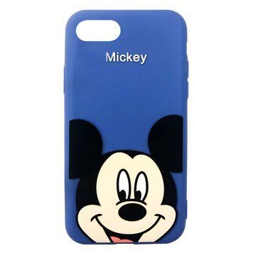 Чохол Cartoon heroes для iPhone 7 | 8 | SE 2 | SE 3 Мишеня Blue - ash-mobile.com.ua - фото 1