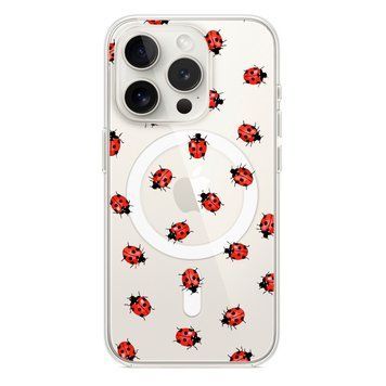 Чохол прозорий Print Happy Nice with MagSafe для iPhone 13 PRO MAX Lazybug - ash-mobile.com.ua - фото 1