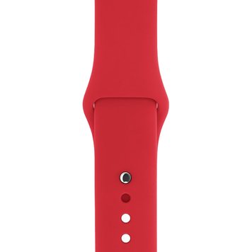 Ремінець Silicone Sport Band для Apple Watch 38mm | 40mm | 41mm Product Red розмір S - ash-mobile.com.ua - фото 1