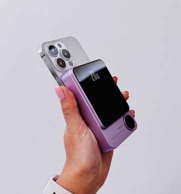 Портативная Батарея Delicate Q9 20W MagSafe 10000mAh Purple купить
