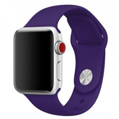 Ремешок Silicone Sport Band для Apple Watch 42mm | 44mm | 45mm | 49mm Ultra Violet размер S купить