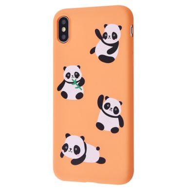 Чохол WAVE Fancy Case для iPhone XS MAX Panda Orange купити