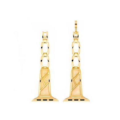Ремінець Fashion Lady Band для Apple Watch 38mm | 40mm | 41mm | 42mm (10 | 11 series) Gold