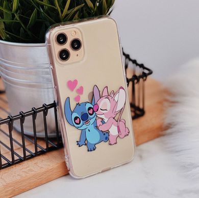 Чохол прозорий Print Monster для iPhone 11 PRO Blue Half - ash-mobile.com.ua - фото 4