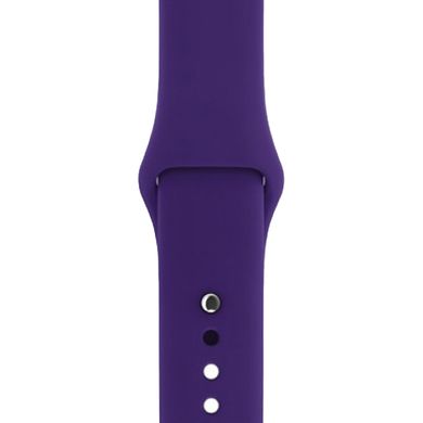 Ремінець Silicone Sport Band для Apple Watch 42mm | 44mm | 45mm | 49mm Ultra Violet розмір S купити