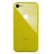 Чехол Glass Pastel Case для iPhone 7 | 8 | SE 2 | SE 3 Yellow купить