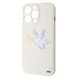 Чехол WAVE Ukraine Edition Case with MagSafe для iPhone 13 PRO MAX Dove of peace Antique White - ash-mobile.com.ua - фото 1