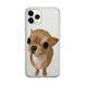 Чохол прозорий Print Dogs для iPhone 14 PRO MAX Dog Chihuahua Light-Brown - ash-mobile.com.ua - фото 1