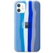Чехол Rainbow Case для iPhone 12 | 12 PRO Blue/Grey купить
