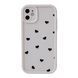 Чохол Wilkins Case для iPhone 11 Tiny Hearts Biege