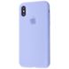 Чохол Silicone Case Full для iPhone XS MAX Lilac