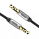 Кабель Baseus AUX Yiven M30 (1.5m) Black/Gray