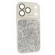 Чохол AITO PU-Leather Leopard Case для iPhone 17 PRO White