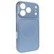 Чохол Nofelet AG Glass with MagSafe для iPhone 17 PRO MAX Light Blue