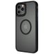 Чохол Shadow Matte Metal Buttons with MagSafe для iPhone 13 PRO MAX Black