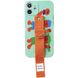 Чехол Funny Holder Case для iPhone 11 Green/Orange купить