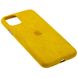 Чохол Alcantara Full для iPhone 12 | 12 PRO Yellow