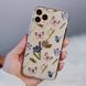 Чохол прозорий Print Butterfly для iPhone 11 PRO MAX Light Pink