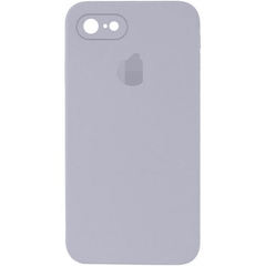 Чехол Silicone Case FULL+Camera Square для iPhone 7 | 8 | SE 2 | SE 3 Lavander купить