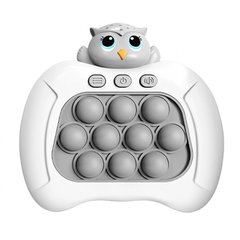 Портативна гра Pop-it Speed Push Game Owl Gray купити