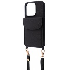 Чехол WAVE Leather Pocket Case для iPhone 13 Black