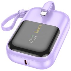 Портативна Батарея Hoco Q20 Fountain 22.5W+PD20W 10000mAh Purple купити