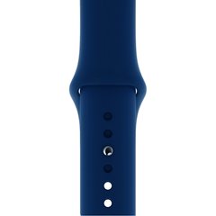 Ремінець Silicone Sport Band для Apple Watch 38mm | 40mm | 41mm Deep Navy розмір S купити