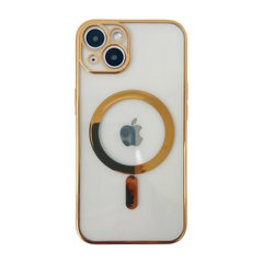 Чехол Glossy Case with Magsafe для iPhone 13 Gold