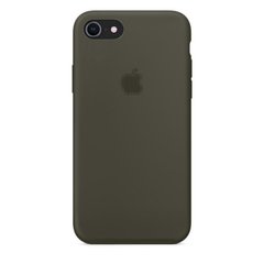 Чохол Silicone Case Full для iPhone 7 | 8 | SE 2 | SE 3 Dark Olive купити
