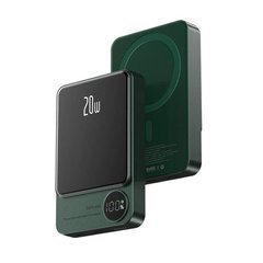 Портативна Батарея Delicate Q9 20W MagSafe 10000mAh Green купити