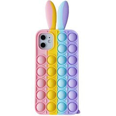 Чохол Pop-It Case для iPhone 12 Rabbit Light Pink/Glycine купити