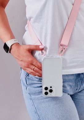 Чохол прозорий з ремінцем Print Кролик для iPhone X | XS Кролик/Avocado - ash-mobile.com.ua - фото 5