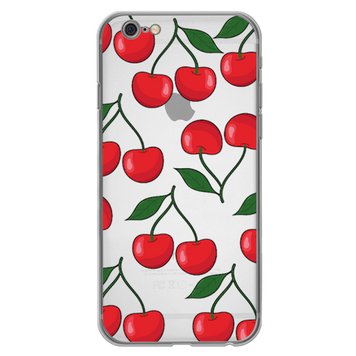 Чохол прозорий Print Cherry Land для iPhone 6 Plus | 6s Plus Big Cherry - ash-mobile.com.ua - фото 1