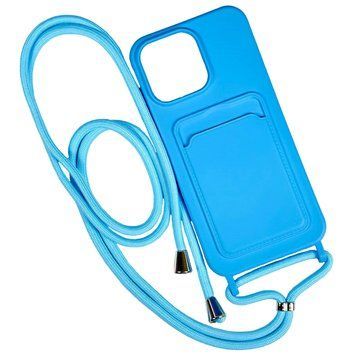 Чохол Colorful Pocket Strap для iPhone 12 | 12 PRO Blue - ash-mobile.com.ua - фото 1
