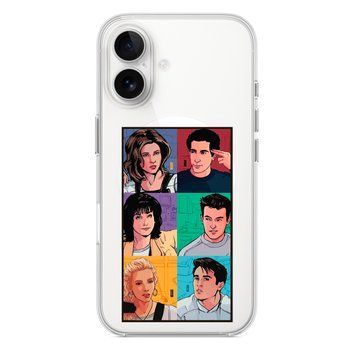 Чохол прозорий Print FRIENDS with MagSafe для iPhone 17 Home