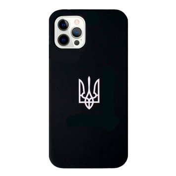 Чохол Silicone Patriot Case для iPhone 13 PRO MAX Black - ash-mobile.com.ua - фото 1