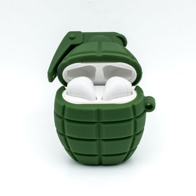 Чохол 3D для AirPods 1 | 2 Grenade Green купити