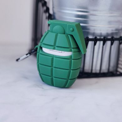 Чохол 3D для AirPods 1 | 2 Grenade Green - ash-mobile.com.ua - фото 5