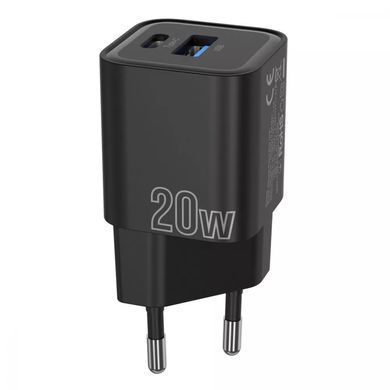 МЗП Proove Silicone Power Plus 20W (Type-C + USB) Black - ash-mobile.com.ua - фото 5