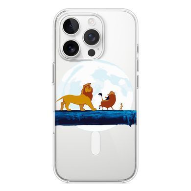 Чохол прозорий Print Lion King with MagSafe для iPhone 17 PRO Friends