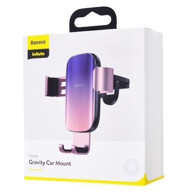 Автодержатель Baseus Glaze Gravity Car Mount Black - ash-mobile.com.ua - фото 6