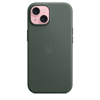 Чохол FineWoven Case with MagSafe для iPhone 15 Evergreen - ash-mobile.com.ua - фото 2