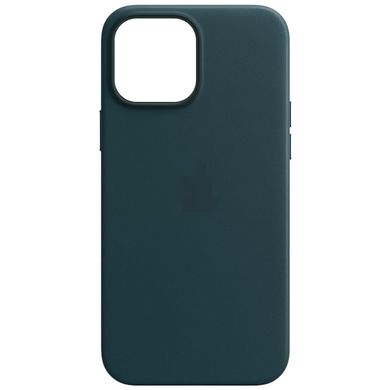 Чохол ECO Leather Case with MagSafe and Animation для iPhone 13 PRO MAX Indigo Blue - ash-mobile.com.ua - фото 1