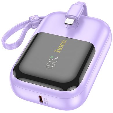 Портативная Батарея Hoco Q20 Fountain 22.5W+PD20W 10000mAh Purple - ash-mobile.com.ua - фото 1