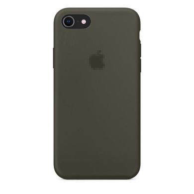 Чехол Silicone Case Full для iPhone 7 | 8 | SE 2 | SE 3 Dark Olive купить