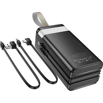 Портативная Батарея Hoco DB58A 22.5W 40000mAh Black - ash-mobile.com.ua - фото 4