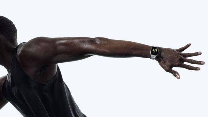Ремінець Nike Sport Band для Apple Watch 42mm | 44mm | 45mm | 49mm Black/Light Gray купити