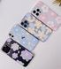 Чехол прозрачный Print Flower Color для iPhone 16e | 17e Yellow